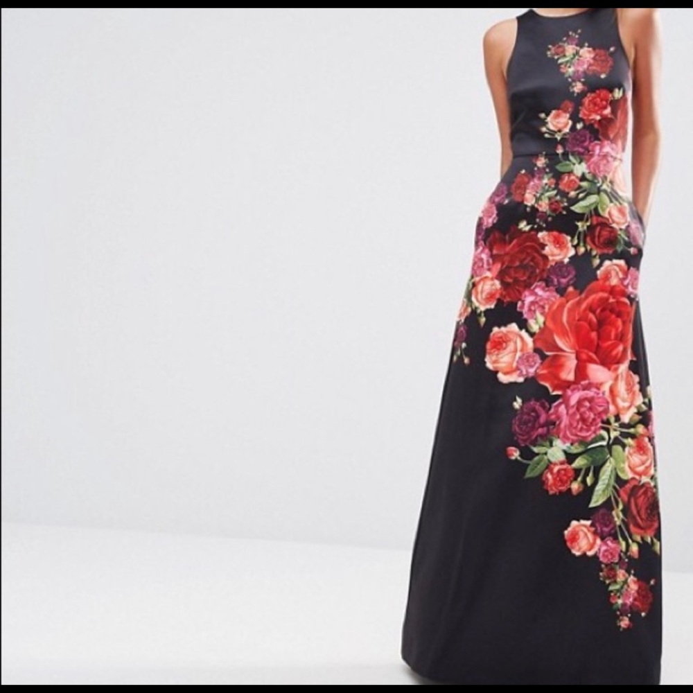 Ted baker full length gown